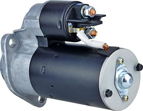 DB Electrical 410-29057 Starter Compatible With/Replacement For 2KW CW Rotation PMGR Starter Type 9Tooth Count 12V 0.5L HATZ 1D42C, 1D42, 1D42S 50496200, 50496201, LRS02760 in Saudi Arabia