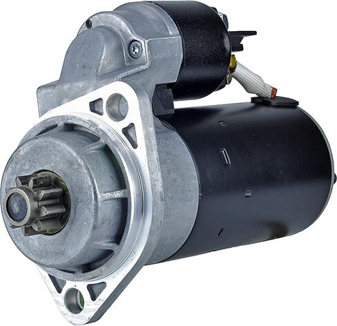 DB Electrical 410-29057 Starter Compatible With/Replacement For 2KW CW Rotation PMGR Starter Type 9Tooth Count 12V 0.5L HATZ 1D42C, 1D42, 1D42S 50496200, 50496201, LRS02760 in Saudi Arabia