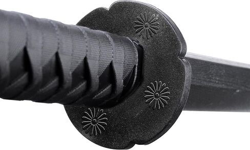 BladesUSA 1801PP Martial Arts Polypropylene Ninja Sword Training Equipment – 33.5-inches Overall, Self Defense, Training, Safe, Easy, Fun, Cosplay, Black in Saudi Arabia