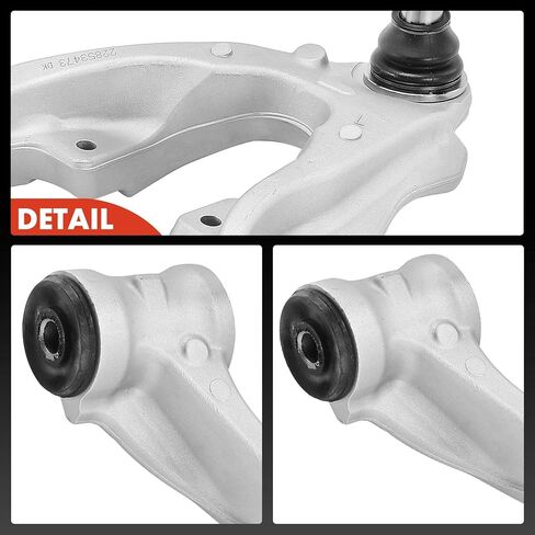A-Premium Front Left Lower Control Arm, with Ball Joint & Bushing, Compatible with Chevy & GMC & Cadillac - 2014-2020 - Silverado Tahoe Suburban Sierra Yukon (XL) Escalade (ESV), 4WD Only in Saudi Arabia