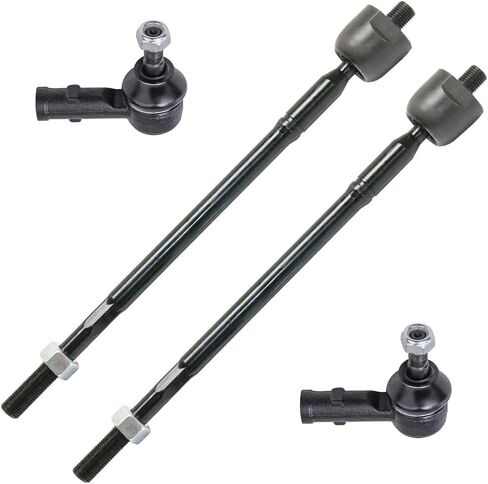 Detroit Axle - Front 10pc Control Arms Kit for 06-12 Mitsubishi Eclipse, 04-12 Galant, 2 Lower Control Arms w/Ball Joints 2 Sway Bars 4 Tie Rods 2 Boots 2006 2007 2008 2009 2010 2011 2012 Replacement in Saudi Arabia