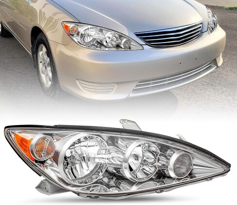 Halogen Headlight Assembly Fit for 2005 2006 Toyota Camry LE XLE SE Headlamp Replacement Right Passenger Side in Saudi Arabia