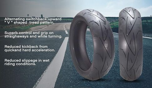 Continental Sport Attack Rear Tire (190/55ZR17) in Saudi Arabia