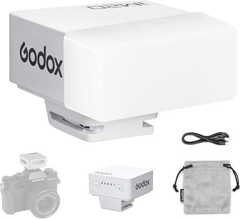 Godox iM20 Mini Flash for Camera with 470mAh Batter 440 Full-Power Flash 5 Levels Mini Flash Speedlite for Sony zve10 Sony zv1 Ricoh gr3 Canon Nikon Fuji Olympus Camera (iM20) in Saudi Arabia