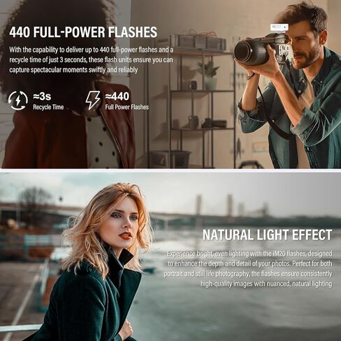 Godox iM20 Mini Flash for Camera with 470mAh Batter 440 Full-Power Flash 5 Levels Mini Flash Speedlite for Sony zve10 Sony zv1 Ricoh gr3 Canon Nikon Fuji Olympus Camera (iM20) in Saudi Arabia