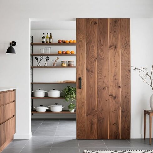 𝑵𝒆𝒘 39 in Concealed Sliding Barn Door Hardware Kit with Soft Close Mechanism，Wall Mount Hidden Sliding Door Hardware，for 32-39 in Door Width (NO Door) in Saudi Arabia