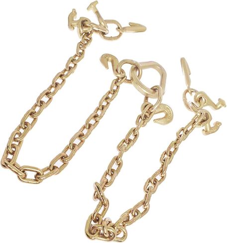 70 Chain Tow Chain Grade V-Bridle with RJT Cluster Hooks Tow Truck Winch Cable Pull Wrecker 5/16 Short Pitch Chain in Saudi Arabia