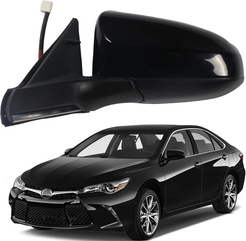Marretoo for Toyota CAMRY Side Mirror Passenger Side RH Assembly 2015 2016 2017 | Power | Heated | Replacement For TO1320320 for Toyota CAMRY Accessories in Saudi Arabia