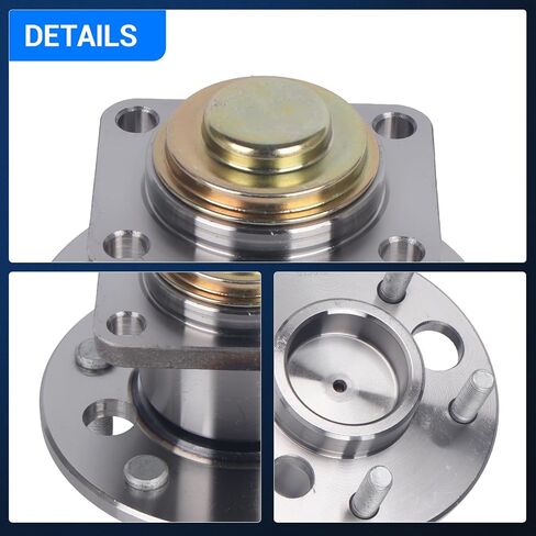 Autoround 513018 محمل العجلات الخلفية وتجميع المحور المناسب لتشيفي بويك كاديلاك بونتياك أولدزموبيل - إمبالا لاكروس ليزابري جراند ريجال ديفي ديفيني مونت كارلو بونفيل ، 5 سنوات ، مجموعة من 2 in Saudi Arabia