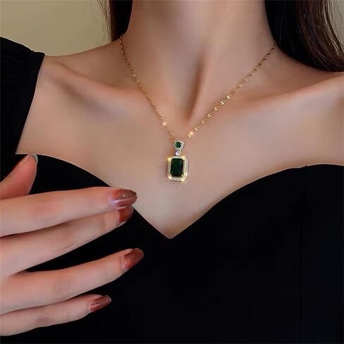 MALOYANVE Square Crystal Earrings for Women Elegant Sparkling Vintage Colorful Crystal Lightweight Statement Rhinestone Stud Earrings Prom Wedding Bitthday Jewelry Gifts in Kuwait