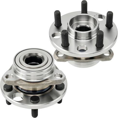 KAX 513017K 2PCS HUB Front Wheel محمل متوافق مع 1984-2005 Cavalier ، 1995-2005 Sunfire ، 1985-1998 Grand Am ، 1987-1996 Corsica ، 1986-1998 Skylark ، 1986-1994 Sunbird in Saudi Arabia