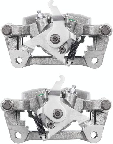 AutoShack Rear Brake Calipers Set of Assembly with Bracket Replacement for 2012-2020 Dodge Journey 2.4L 3.6L V6 AWD FWD Driver and Passenger Side BC3242PR in Saudi Arabia