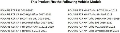 Tusk Gladiator Xtreme Duty CV Axle Front Compatible with Polaris RZR XP Turbo 2016-2020/RZR XP4 Turbo 2016-2021/ in Saudi Arabia