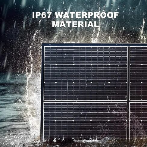 ALLPOWERS 200W Portable Solar Panel, 36V Lightweight SP033 Foldable Solar Charger for Portable Power Station, 23% High Efficiency IP67 Waterproof, for PRV, Camping, Home, Off Grid in Kuwait
