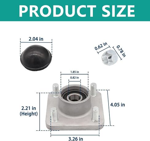 محور العجلات الأمامية للسيارة لسيارة Yamaha G2/G8/G9/G14/G16/G19/G22/G29 Drive Golf Cart ، يستبدل JG5-WF511-10-00 JG5-WF511-00 (قطعة واحدة) in Saudi Arabia