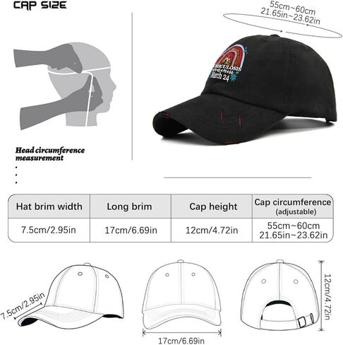 World Tuberculosis Awareness Marchs 24 Hats for Men Washed Distressed Baseball Cap Vintage Washed Ball Cap Quick Dry in Saudi Arabia