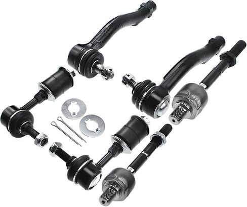 A-Premium Set of 6, Front Sway Bar Link, Inner & Outer Tie Rod End, Compatible with Hyundai Sonata 1999-2005, XG350 2002-2005, XG300 2001 in Saudi Arabia