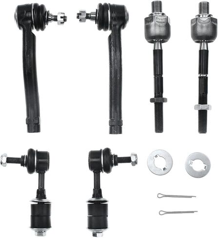 A-Premium Set of 6, Front Sway Bar Link, Inner & Outer Tie Rod End, Compatible with Hyundai Sonata 1999-2005, XG350 2002-2005, XG300 2001 in Saudi Arabia
