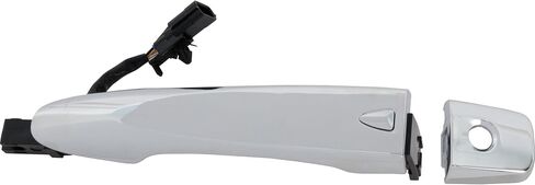 Garage-Pro Exterior Door Handle Compatible with 2017-2020 Nissan Rogue & 2015-2021 Nissan Murano Front, Driver Side Chrome for Models with Smart Entry System in Saudi Arabia