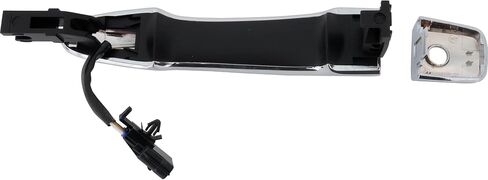 Garage-Pro Exterior Door Handle Compatible with 2017-2020 Nissan Rogue & 2015-2021 Nissan Murano Front, Driver Side Chrome for Models with Smart Entry System in Saudi Arabia