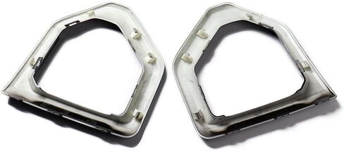 Astra Depot Pair Glossy Black Fog Light Trim Outer Bezel + Removal Tool Compatible for 2019-2022 GMC Sierra 1500 Denali SLT AT4 in Kuwait