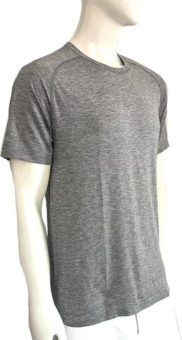 lululemon Metal Vent TECH SS 2.0 (US, Alpha, Medium, Regular, Regular, SLTE/WHT-Grey) in Saudi Arabia