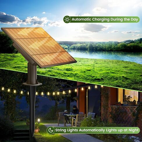 OHLUX Replacement Solar Panel - Compatible with OHLUX Solar Powered Outdoor String Lights - 1 Solar Panel, 2.5W 2600mah in Kuwait