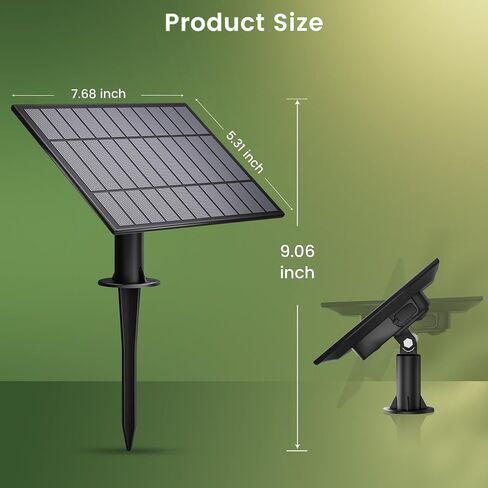 OHLUX Replacement Solar Panel - Compatible with OHLUX Solar Powered Outdoor String Lights - 1 Solar Panel, 2.5W 2600mah in Kuwait