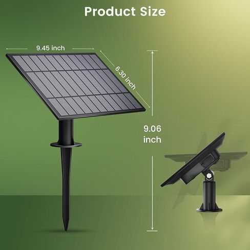 OHLUX Replacement Solar Panel - Compatible with OHLUX Solar Powered Outdoor String Lights - 1 Solar Panel, 2.5W 2600mah in Kuwait