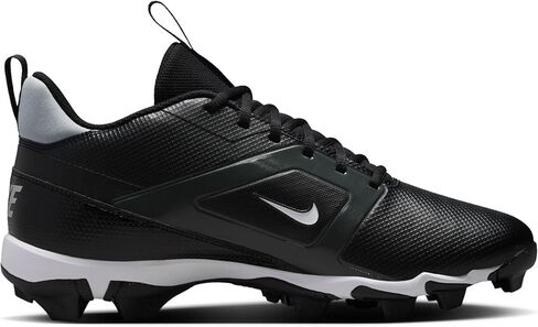 حذاء Nike Alpha Menace 4 Shark لكرة القدم (عريض) (أسود، نظام مقاسات الأحذية الأمريكية، للكبار، للرجال، رقمي، عريض، 10.5) in Saudi Arabia