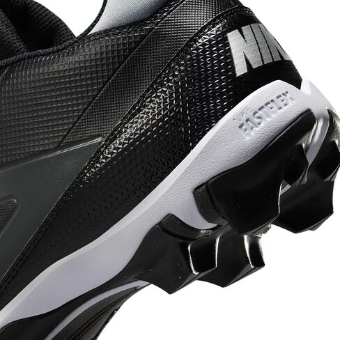 حذاء Nike Alpha Menace 4 Shark لكرة القدم (عريض) (أسود، نظام مقاسات الأحذية الأمريكية، للكبار، للرجال، رقمي، عريض، 10.5) in Saudi Arabia