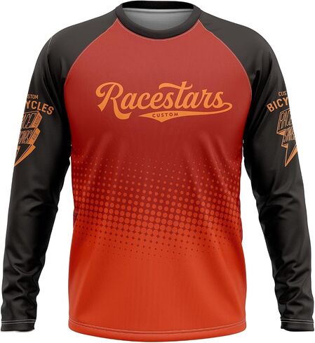 Motocross Long Sleeve Mountain Bike T-Shirt Men Cycling Jersey Anti-UV Dirt Bike ATV Enduro MTB Jersey Racewear in Kuwait
