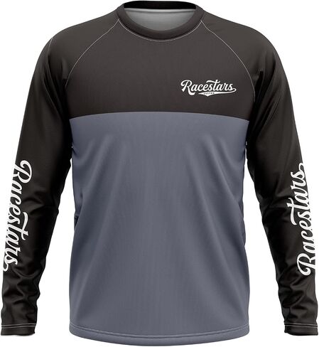 Motocross Long Sleeve Mountain Bike T-Shirt Men Cycling Jersey Anti-UV Dirt Bike ATV Enduro MTB Jersey Racewear in Kuwait