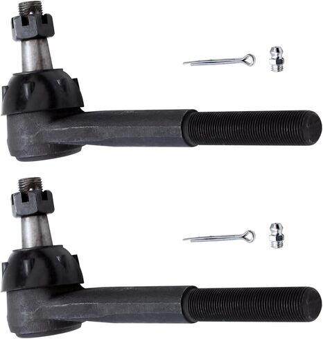 Detroit Axle - زوج قضبان التعادل الخارجية الأمامية لـ Chevrolet G10 G20 G30 GMC G1500 G2500 G3500 توجيهات الربط الخارجية. in Saudi Arabia