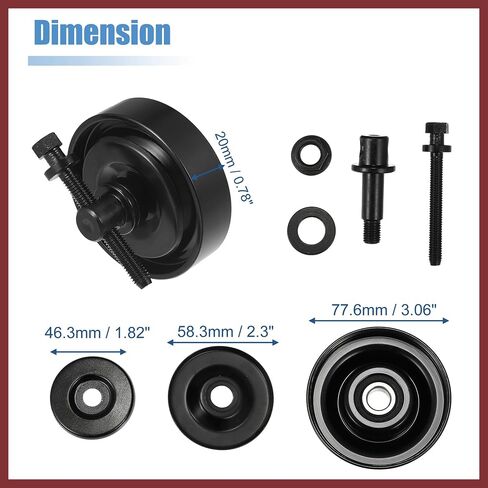 97834-29010 بكرة توتر حزام محرك السيارة للكنة هيونداي Elantra Tiburon Tucson 1995-2012 لـ Kia Soul Belt Tensioner Pulle in Kuwait