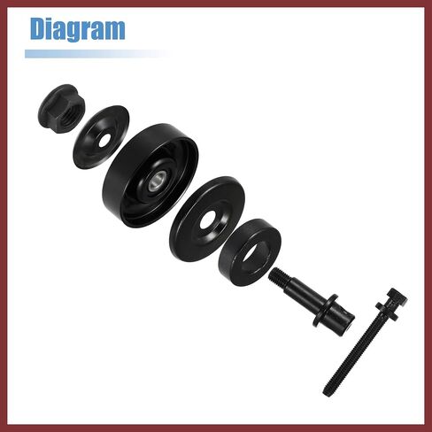 97834-29010 بكرة توتر حزام محرك السيارة للكنة هيونداي Elantra Tiburon Tucson 1995-2012 لـ Kia Soul Belt Tensioner Pulle in Kuwait