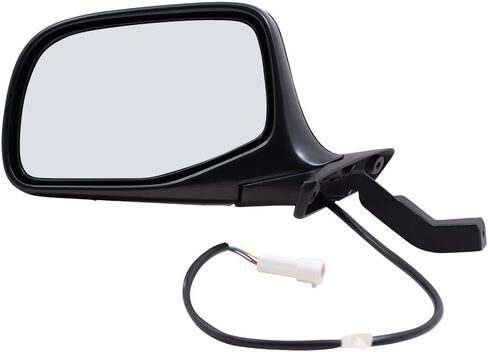السائق والركاب Power Power View Mirrors Black & Chrome بديل لعام 1992-1996 F150 Pickup Truck F7TZ17682BAA F7TZ17683BAB in Saudi Arabia