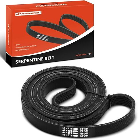 A-Premium Heavy-Duty Serpentine Drive Belt Compatible with Ford F-250 Super Duty, F-350 Super Duty, 2005 2006 2007 2008, 5.4L 6.8L in Saudi Arabia