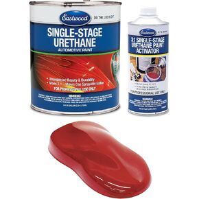 Eastwood 3: 1 Candy Apple Red Stage Single Single Paint Paint 1 Rachable Gallon Kit in Kuwait