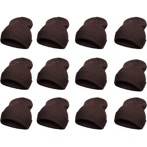 TOP HEADWEAR Solid Winter Long Beanie - 12 Piece Wholesale in Kuwait