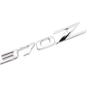 370Z Metal Car Rear Trunk Badge, 370Z 3D Letter Tailgate Deck Hatch Sticker Emblem for Nissan 370Z Fairlady NISMO （Silver） in Saudi Arabia