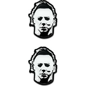 Elektroplate Officially Licensed Michael Myers Halloween Movie All Metal Emblem for Cars, Trucks, and All Auto | Universal Fit at 2.6" x 3.45"| Weatherproof in Saudi Arabia