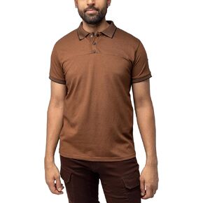 X RAY Men's Polo Shirts Short Sleeve, Performance Cotton Pieced Pique Tipped Golf Polos for Men in Kuwait