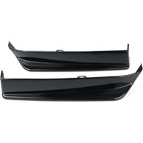 2 Pcs Rear Bumper Lip Aprons Spats Compatible for Subaru Impreza WRX STI 2015-2019 Splitters Diffuser Canard Protector(Glossy Black) in Saudi Arabia