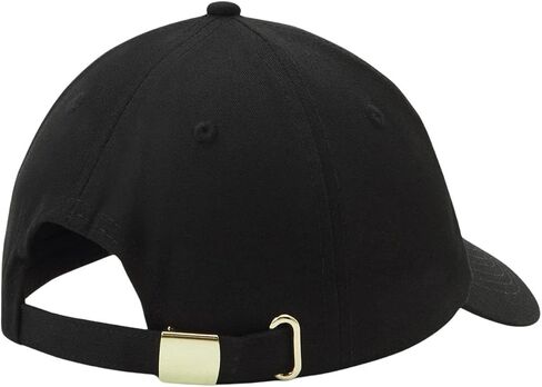 VERSACE JEANS COUTURE Embroidered Crest Logo Black Baseball Cap in Saudi Arabia