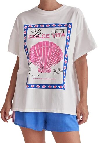Y2K Women Lobster Grands Excerize Tee Serim in Kuwait