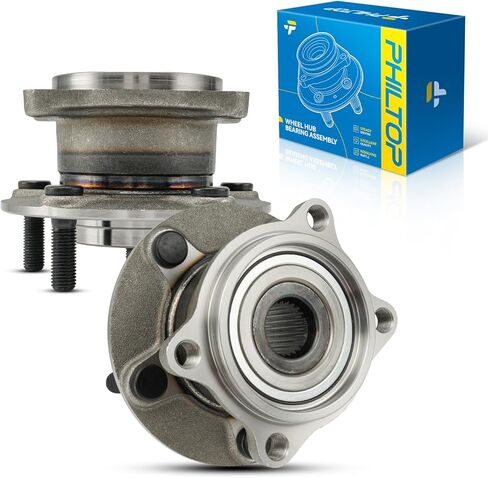 Philtop 512291 AWD خلفية محور العجلة المحور ملاءمة لـ Mitsubishi Endeavor 2004-2008 2010-2011 ، 5 محامل محور العجلة لا ABS in Saudi Arabia
