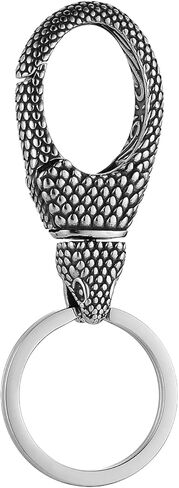 Hzman Punk Keychain للرجال الرجعية الفولاذ المقاوم للصدأ سيارة الدراجات النارية الإكسسوارات القوطي in Saudi Arabia
