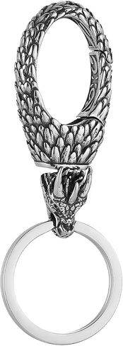 Hzman Punk Keychain للرجال الرجعية الفولاذ المقاوم للصدأ سيارة الدراجات النارية الإكسسوارات القوطي in Kuwait