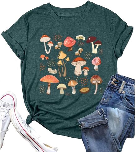 Retro Stay Groovy Shirt for Women Hippie 70s T-Shirt Cute Floral Graphic Tees Casual Summer Short Sleeve Tops in Kuwait